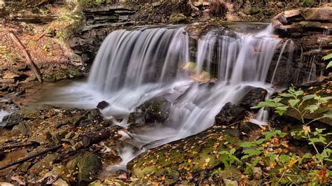 Cascade Creek Landscape Outdoors River Rocks Stream Water