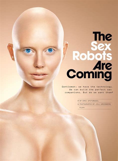 The Sex Robots Are Coming Mens Health Us