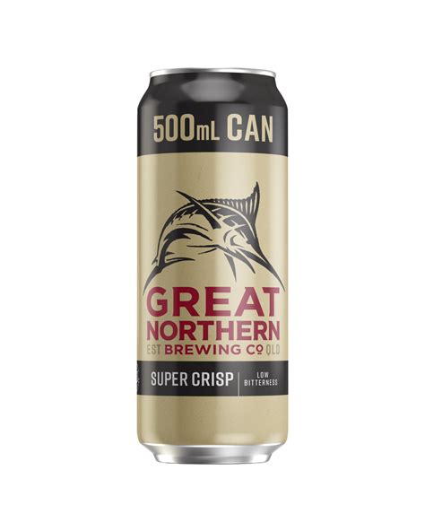 Great Northern Brewing Company Super Crisp Lager Can Boozy