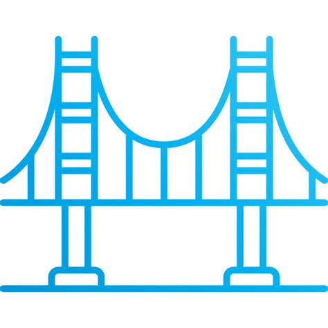 Golden Gate Bridge Free Icon