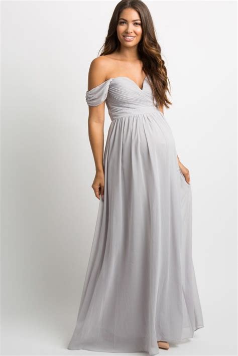 Fashionable Formal Maternity Dresses For