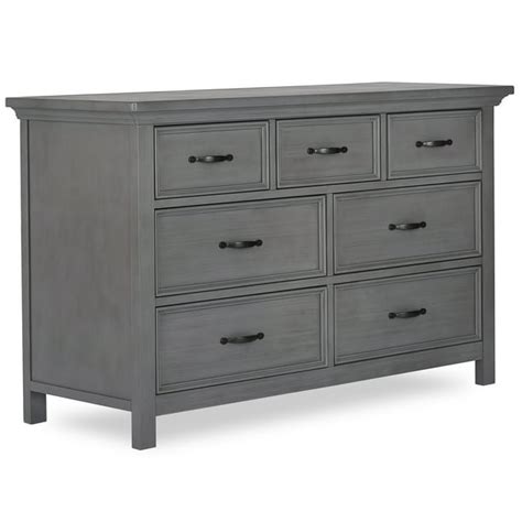 Evolur Belmar Double Dresser Rustic Grey