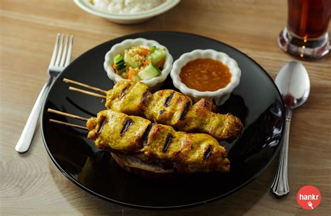 Would be better if they change the packaging way. Chicken Satay - $7.95 - Bahn Thai - Madison, WI - Food ...