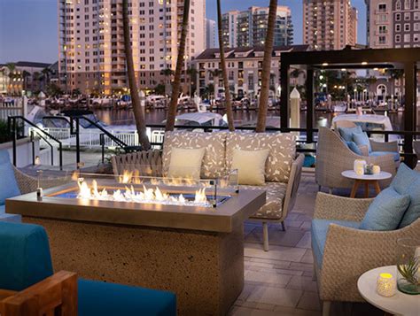 Rooftop Restaurants Downtown Tampa Fl Marriott Water Street Tampa