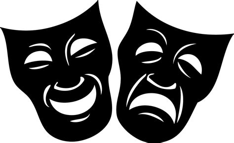Library Of Theater Mask  Transparent Download Png Files