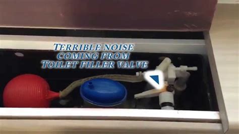 How To Fix A Noisy Toilet Filler Youtube
