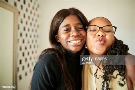 2 Black Girls Kissing Photos And Premium High Res Pictures Getty Images