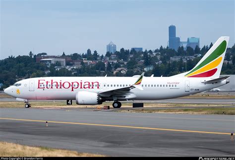 Et Avm Ethiopian Airlines Boeing 737 8 Max Photo By Brandon Farris Id 846511