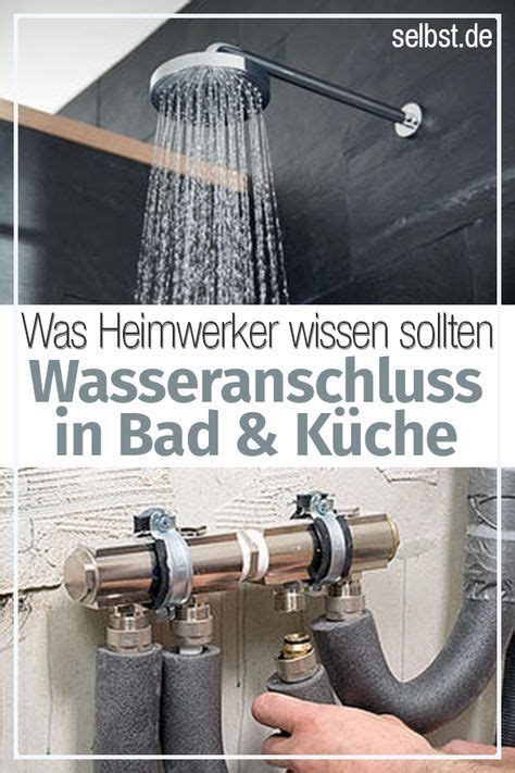 In der heutigen zeit gibt es verschiedene möglichkeiten, das bad zu sanieren und zu erneuern. Wasseranschluss | selbst.de | Wasserleitung, Wasserleitung verlegen, Renovierung und einrichtung