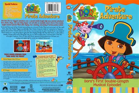 Dora The Explorer Pirate Adventure 2004 R1 Dvd Cover Dvdcovercom