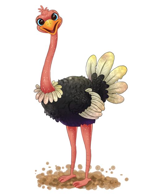 Ostrich Clipart Common Ostrich Free Transparent Png Clipart Images