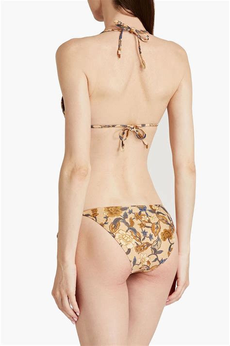 Tigerlily Soraya Miranda Floral Print Low Rise Bikini Briefs The Outnet