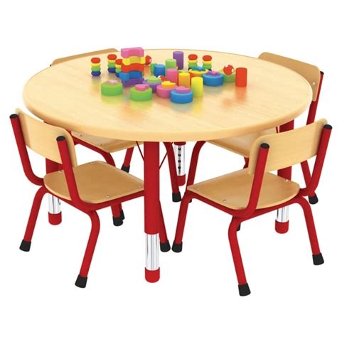 Milan Round Classroom Table Furniture From Early Years Resources Uk