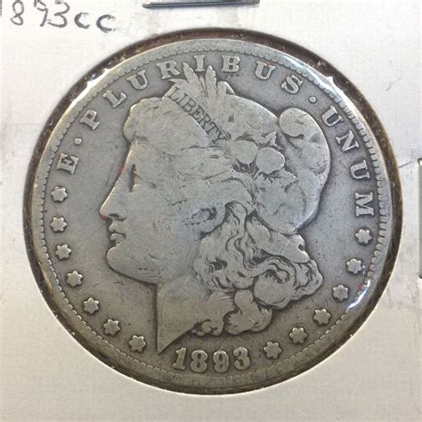 1893 Cc Morgan Silver Dollar For Sale Buy Now Online Item 485130
