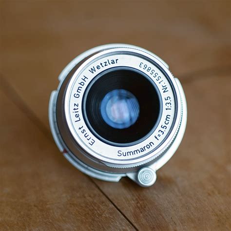 Leica Summaron 35mm F3 5 Vintage Camera Lenses