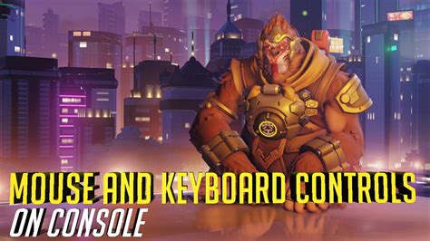 Overwatch Mouse And Keyboard Controls On Console Youtube