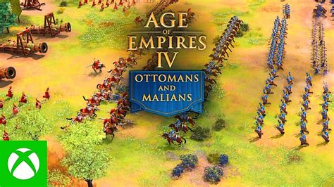 Age Of Empires Iv Ottomans And Malians Trailer 4k Youtube