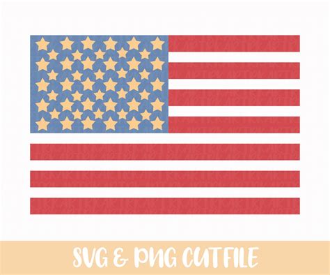 Us Flag Svg American Flag Svg Usa Flag Clipart American Etsy