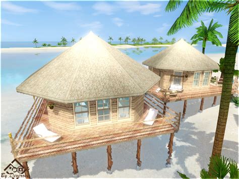 The Sims Resource Polynesian Bungalow