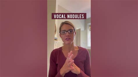 Singing Tips By Better Voice Vocal Nodules Youtube
