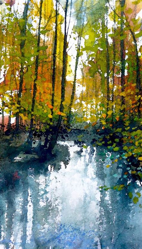 New Forest Artist Gallery Watercolor Art Landscape Landscape Art