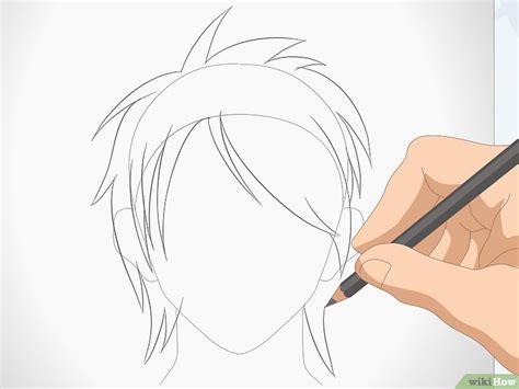 Cómo Dibujar Cabello De Anime 14 Pasos Con Imágenes
