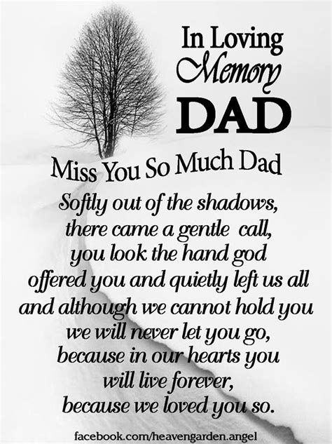 Miss You So Much Dad Heavens Garden Dad Quotes Dad Quotes From