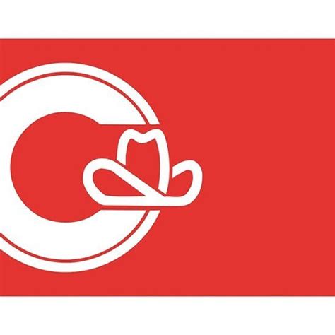 Flag Of Calgary Canada Calgary Calgarycowboy Calgarystampede