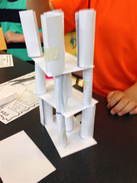 Tallest Paper Tower Challenge Best Design Idea
