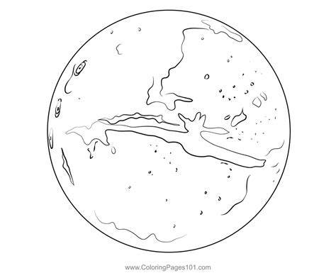 Free Mars Coloring Pages