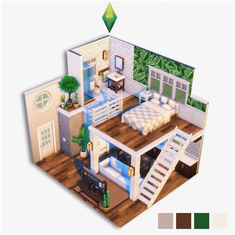 Sims 4 Tiny Home Blueprint The Sims 4 Blueprint Modern Home Speed