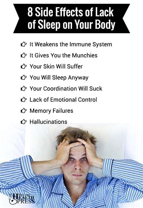 15 Side Effects Of Lack Of Sleep Lack Of Sleep Health Articles Side