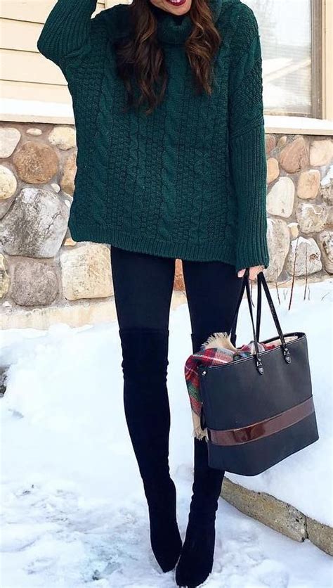 The Everyday Style Fashion 35 Sweater Winter Fashion Outfit Ideas To