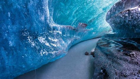 An Ice Tunnel Inside Matanuska Glacier Alaska © Lynn Wegeneroffset
