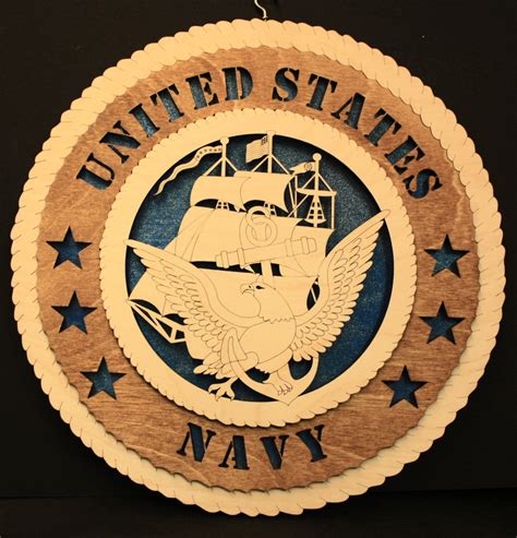United States Navy Wall Plaque Etsy
