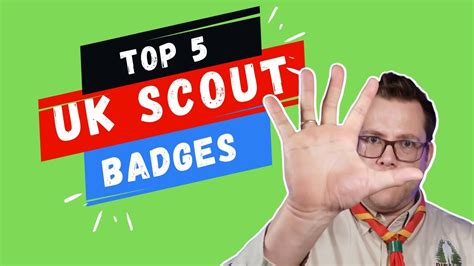 the uk scouts most popular badges of 2022 youtube