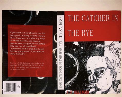 artstation catcher in the rye book cover idea