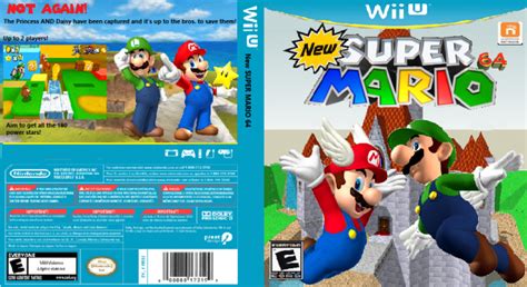 New Super Mario 64 Wii U Box Art Cover By Mariobrosfan123