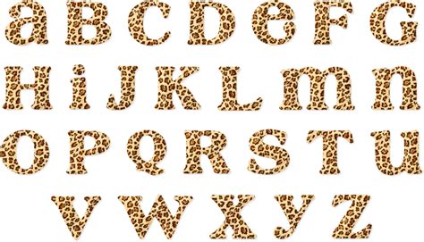 cheetah print png - Cheetah Print Font - Pattern | #464734 - Vippng