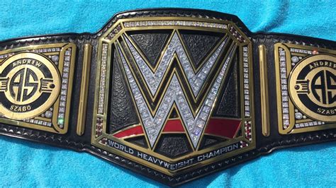 Custom Sideplates For The Wwe World Heavyweight Championship Replica