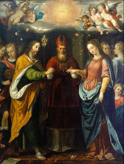 Marriage Of The Blessed Virgin Mary To St Josep Anastpaul