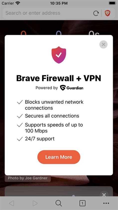 Is this the right oid? How do I use the Built-in VPN + Firewall iOS? - Brave ...