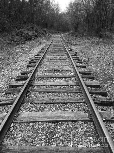 Railroad Tracks Digital Art By Phil Perkins Fine Art America