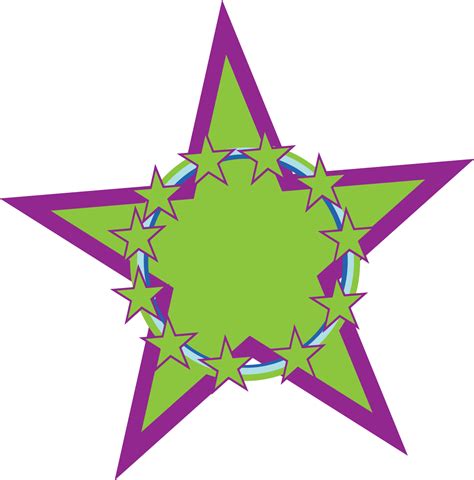 Colorful Stars Clipart Clip Art Library