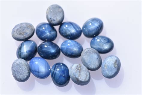6 Natural Madagascar Blue Star Sapphires Simply Sapphires