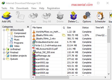 The outsized buttons and the overall look of the application will surely remind the older among us of. Internet Download Manager 6.30 Build 1 Crack + Serial Key Free Download - Mac Serial