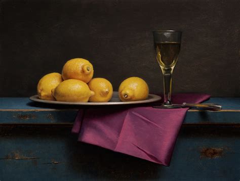 Still Life With Lemons Still Life Stilllife Painting Jos Van Riswick