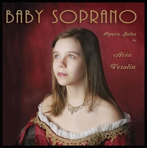 Aria Tesolin Child Opera Singer Baby Soprano Album Cover