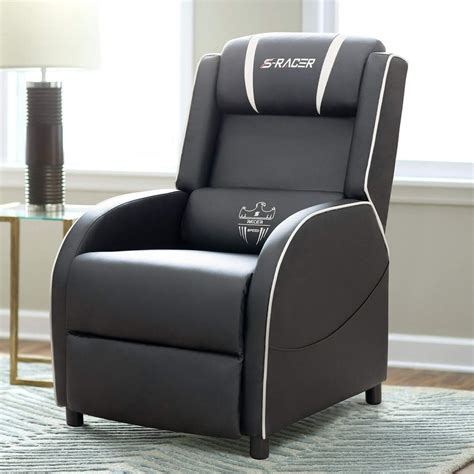 Homall Gaming Recliner Chair With Pu Leather Multiple Colors Walmart