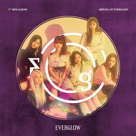 Everglow Arrival Of Everglow Album Cover By Areumdawokpop On Deviantart